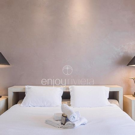 Palais Miramar Suite Art Modern - Derniere Etages Vue Mer - 75M De Confort - En Face Des Plages -Wifi - Clim Канни Екстер'єр фото